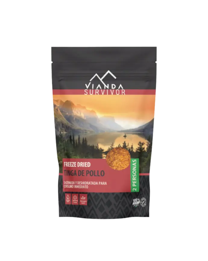 Tinga de Pollo 100g VIANDA SURVIVOR