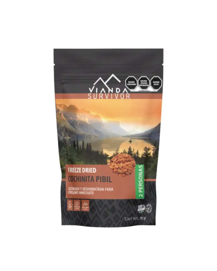Cochinita Pibil 100g VIANDA SURVIVOR