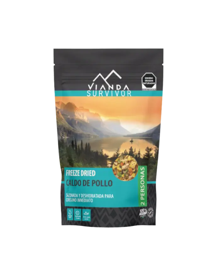 Caldo de Pollo 70g VIANDA SURVIVOR