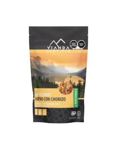 Huevo con Chorizo 100g VIANDA SURVIVOR