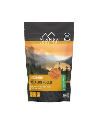 Pasta con Pollo 95g VIANDA SURVIVOR